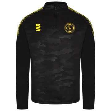 ROSSENDALE VALLEY JUNIORS FOOTBALL CLUB CAMO PERFORMANCE TOP