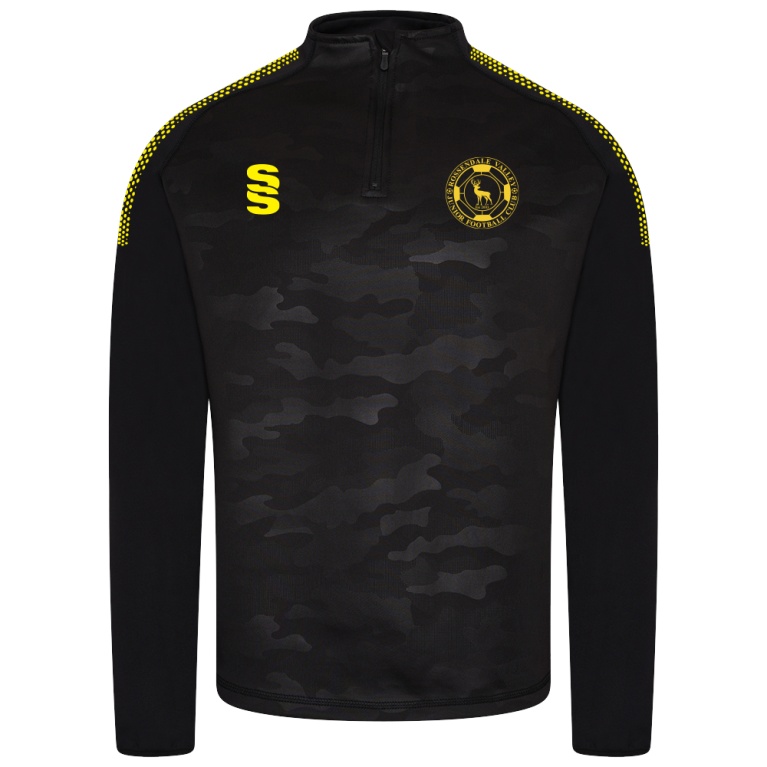 ROSSENDALE VALLEY JUNIORS FOOTBALL CLUB CAMO PERFORMANCE TOP