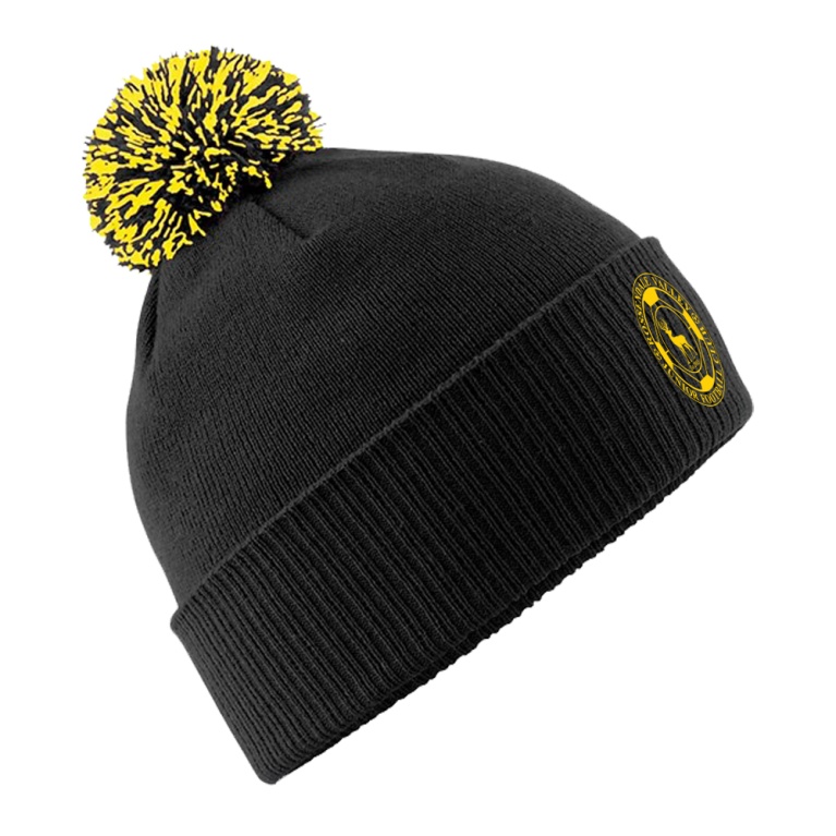 ROSSENDALE VALLEY JUNIORS FOOTBALL CLUB BLACK BEANIE