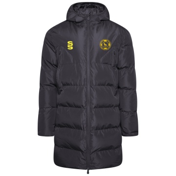 Rossendale Valley JFC - Active Long Padded Jacket - Black