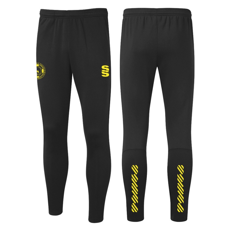 Rossendale Valley Juniors Football Club Dual Skinny Pants Black/Yellow